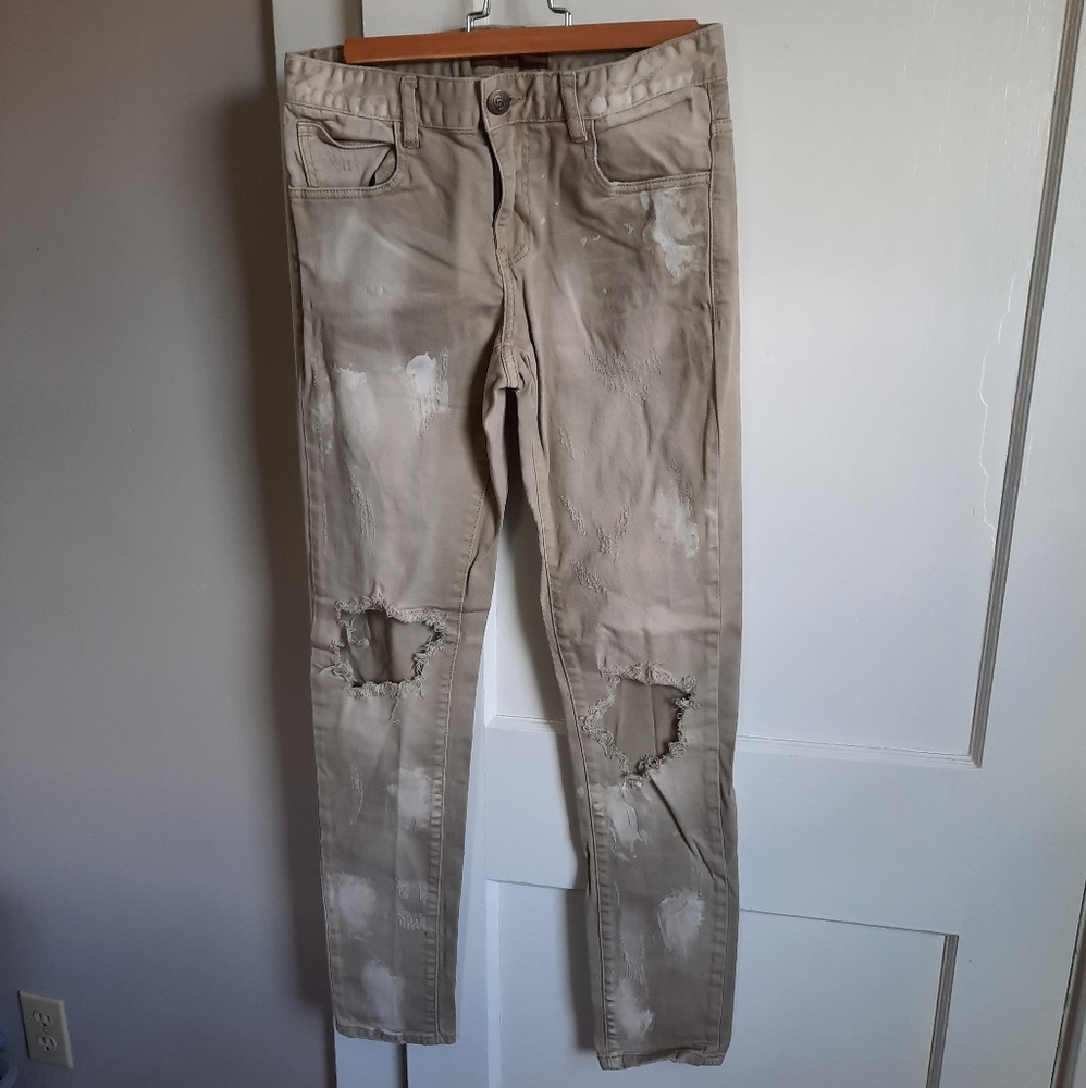 Crysp Prince Denim in Sand
